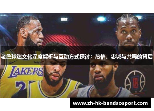 老詹球迷文化深度解析与互动方式探讨：热情、忠诚与共鸣的背后