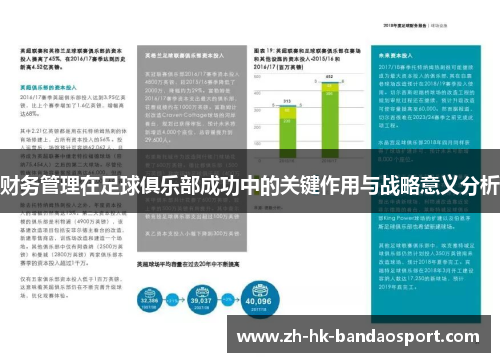 财务管理在足球俱乐部成功中的关键作用与战略意义分析